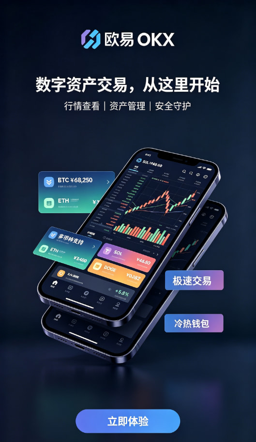 欧交易所App官网下载充值与资产管理界面